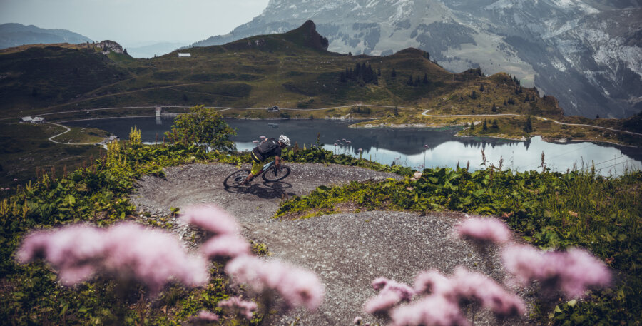 Jochpass Sommer Region Biken Flowtrail Jochpass Hero