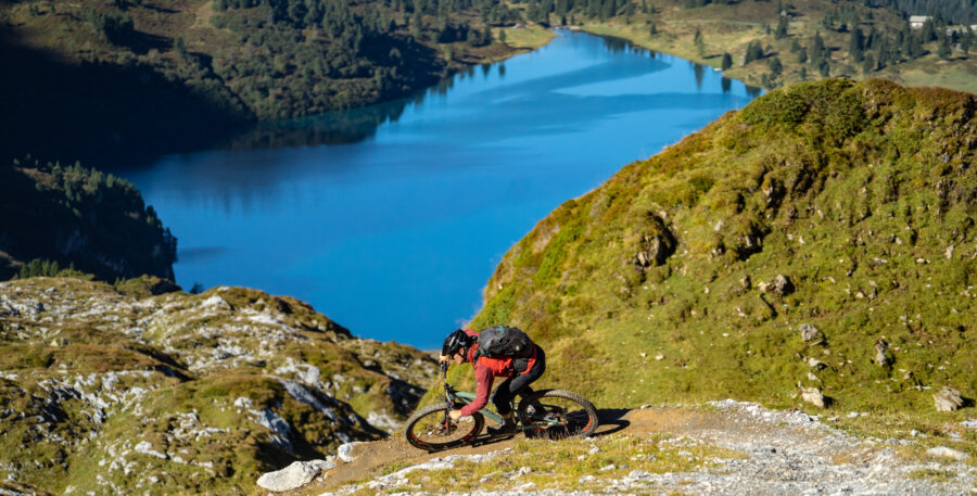 Jochpass Sommer Region Biken Hells Bells Trail Hero